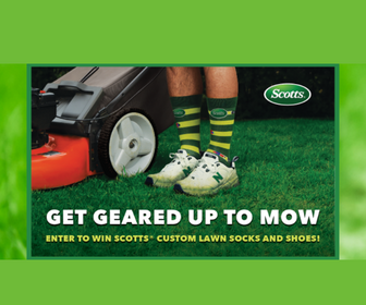 Get Geared Up to Mow with Scott’s for a chance to win custom Sneakers