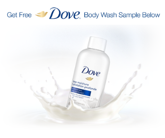 Free Body Wash Sample from Dove!