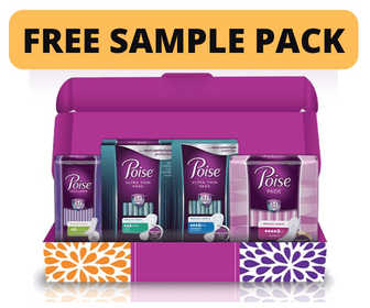Get your Free Sample Kit from Poise