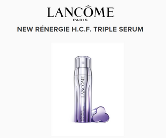 FREE Sample of Lancome Triple Serum