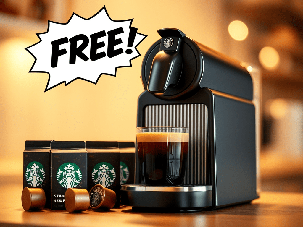 Get a Free Starbucks Coffee Pods Sample!