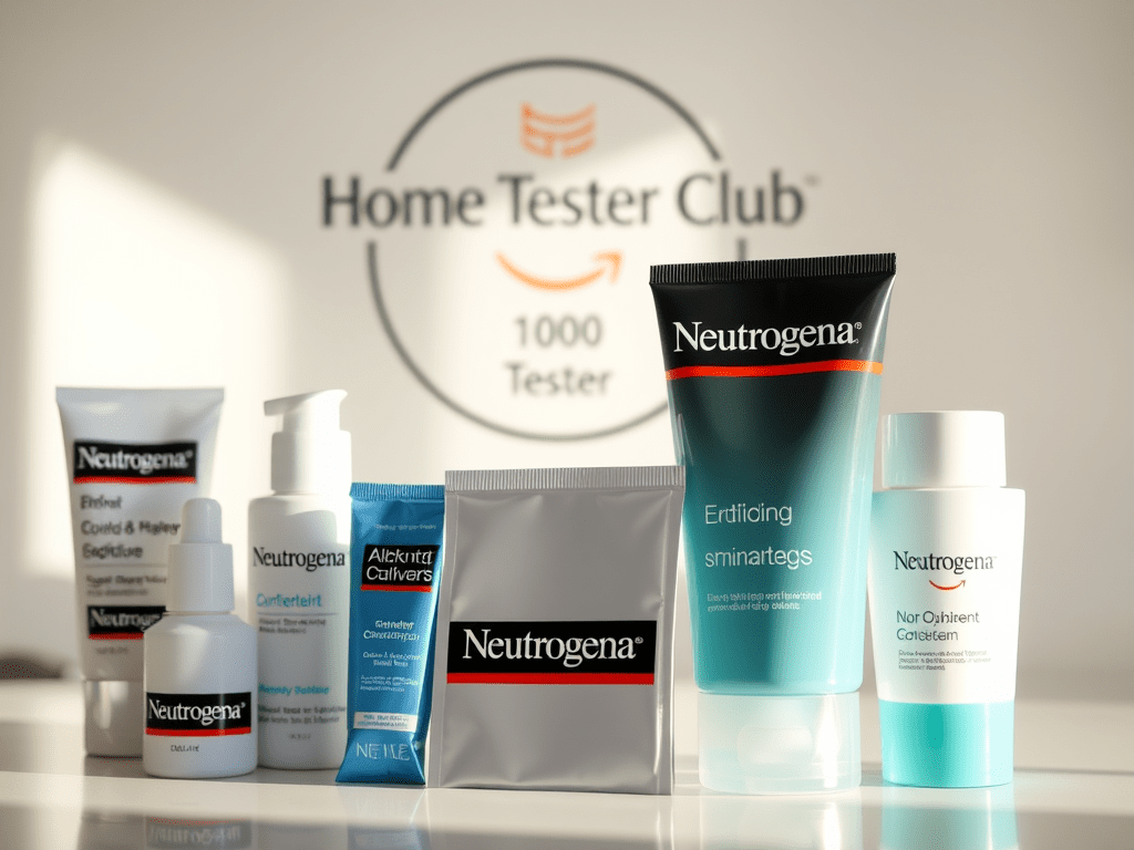 Discover Free Neutrogena Samples and More with Home Tester Club