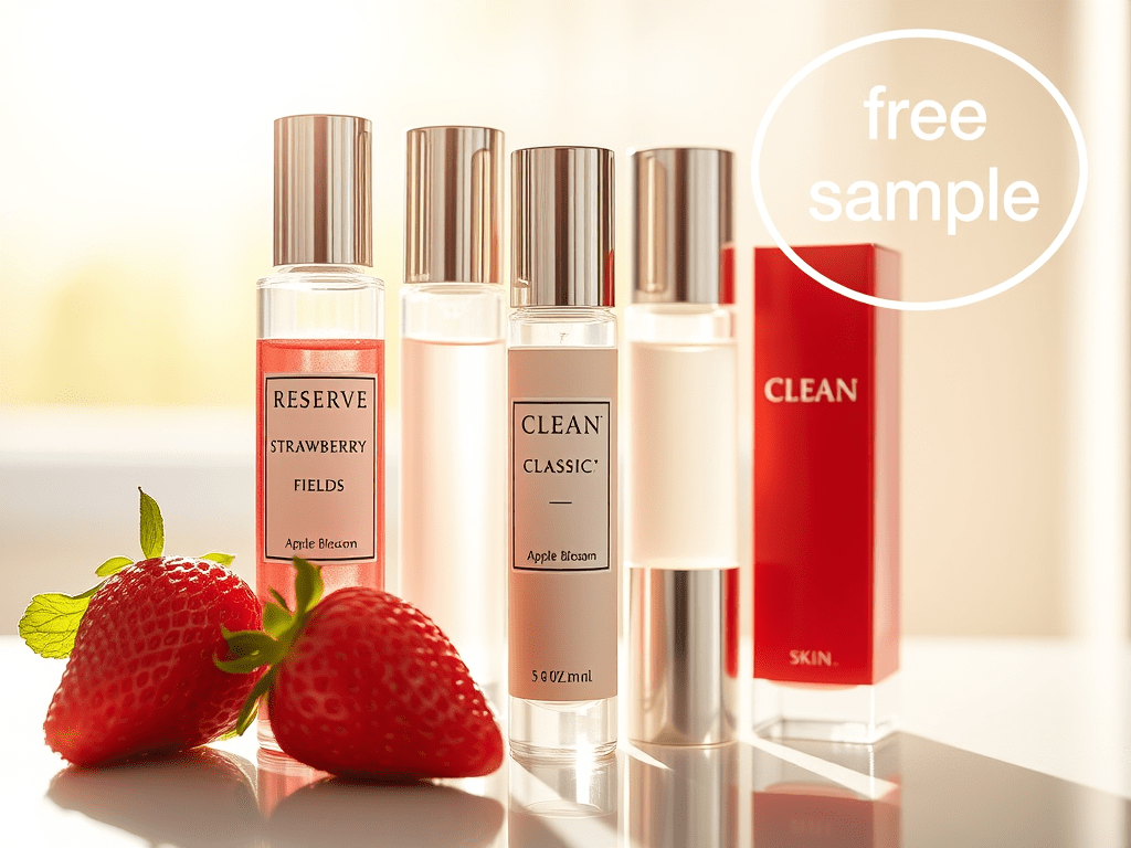 Free Fragrance Samples! Try CLEAN RESERVE Strawberry Fields & More