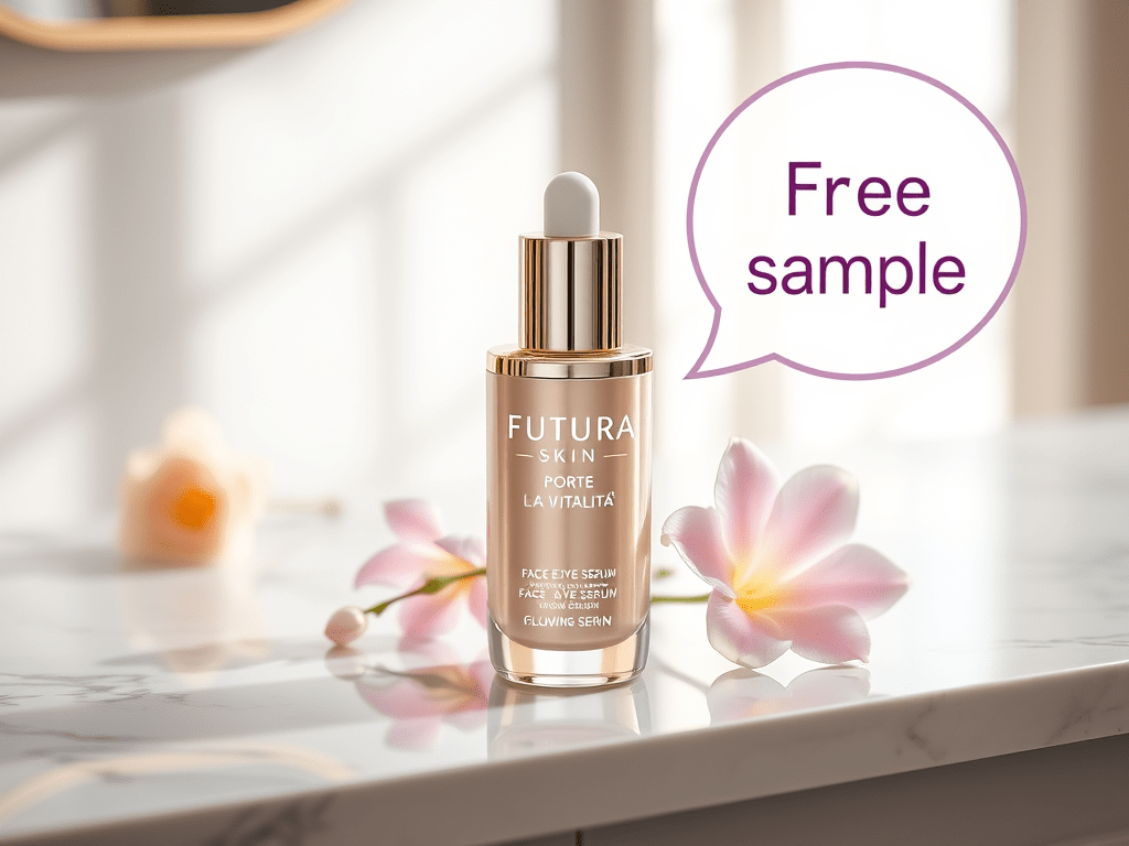 Free Skincare Sample Alert: Futura Skin’s Luxury Face & Eye Serum!